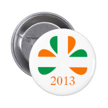 PIN ST PATRICK'S DAY TREBOL 1 BOTÓN