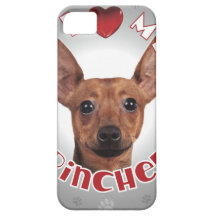 Pincher Brown iPhone 5 Case-Mate Carcasas