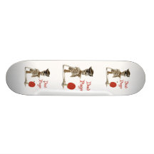 Ping-pong del pirata del emisor de ultrasonidos tabla de skate