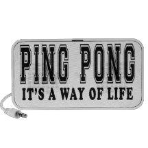 Ping-pong es manera de vida mp3 altavoces
