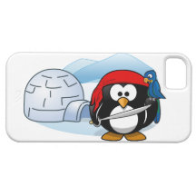 Pingüino antártico de Pitate iPhone 5 Case-Mate Cárcasa