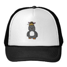 Pingüino asiático gorra
