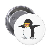 Pingüino de emperador feliz