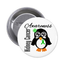 Pingüino de la conciencia del cáncer del riñón