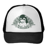 Pingüino de Tux - (Linux, Open Source, Copyleft, F Gorras