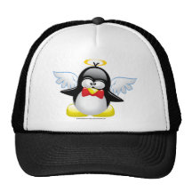 Pingüino del ángel gorras
