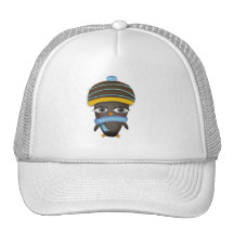 Pingüino Gorras De Camionero