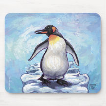 Pingüino Mousepad Alfombrillas De Ratón