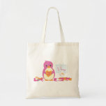 Pingüino que hace a tarjetas del día de San Valent Bolsa