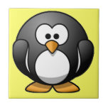 Pingüino rechoncho azulejos cerámicos