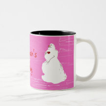 pinkice, valentinesnowman, Snowman'sValen feliz… Tazas