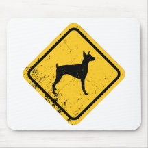 Pinscher del Doberman Alfombrilla De Ratones