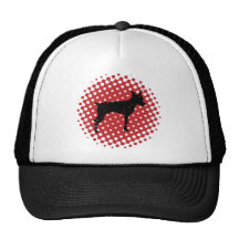 Pinscher miniatura gorras de camionero