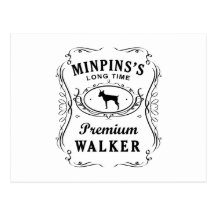 Pinscher miniatura postal