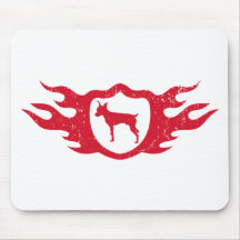 Pinscher miniatura tapetes de ratones