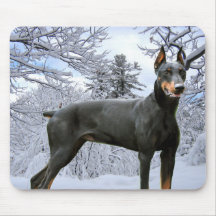 Pinscher Mousepad del Doberman Alfombrilla De Raton