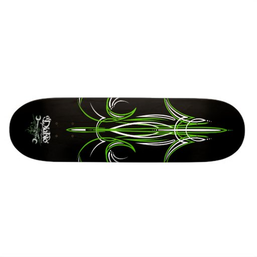 Pinstriped | El Diablo Mag | Skate Deck Patines