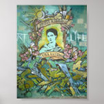 Pintada 2 de Frida Kahlo Posters