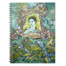 Pintada de Frida Kahlo Cuaderno