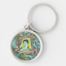 Pintada de Frida Kahlo Llaveros Personalizados