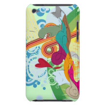 pintada de la fantasía iPod touch Case-Mate fundas