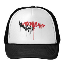 Pintada de la H-Bomba Gorro De Camionero