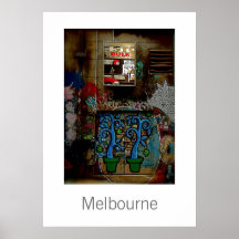Pintada de Melbourne Impresiones