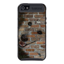 Pintada del perrito, cara del perro en caso del iP iPhone 5 Cárcasa