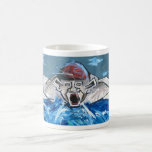 Pintada: el nadador - tazas