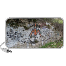 Pintada en el parque zoológico viejo del LA iPod Altavoz