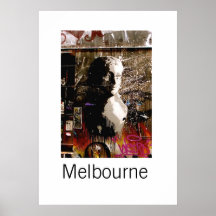 Pintada III de Melbourne Poster