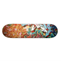 Pintada lleno de colores - patin