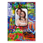 Pintada personalizada tarjeta