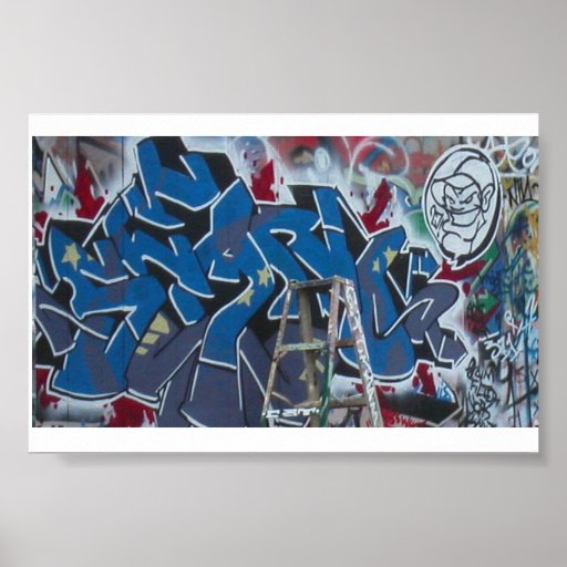 Pintada por el *th Blues* de Sean Poster