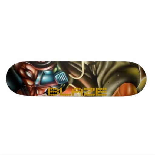 pintada, RESPLANDOR Patineta Personalizada