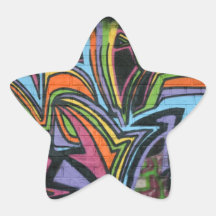Pintada suiza calcomanías forma de estrellaes personalizadas