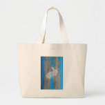 Pintada urbana del conejo bolsas lienzo