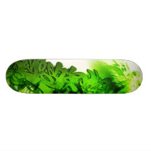 Pintada verde monopatín personalizado