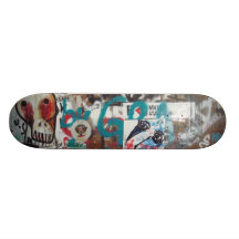 Pintada y pintada - monopatín