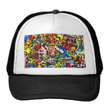 pintadas enrrolladas gorra