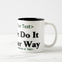 Pinte su manera - personalizar taza de café