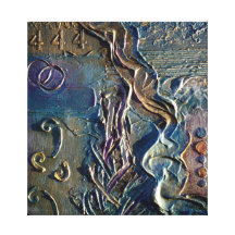 Pintura abstracta - 444 por el arte de Anderson de Impresión En Lienzo Estirada