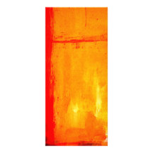 Pintura abstracta moderna tarjeta publicitaria a todo color