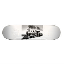 Pintura al óleo de Digitaces del motor de vapor 11 Tablas De Skate