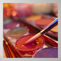 Pintura con colores impresiones