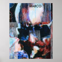 Pintura de acrílico firmada original del MÚSICO de Impresiones