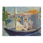 Pintura de Claude Monet - Eduardo Manet Tarjeta Postal