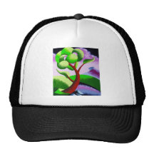 Pintura de género de los futuristas gorras de camionero