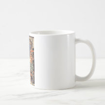 Pintura de la tinta de Miyamoto Musashi Taza