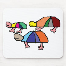 Pintura de los niños tapetes de raton